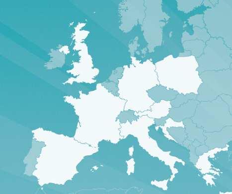 PARTNERSHIP di progetto 9 Paesi Spagna, Francia, Inghilterra, Germania, Austria, Polonia, Croazia, Grecia e