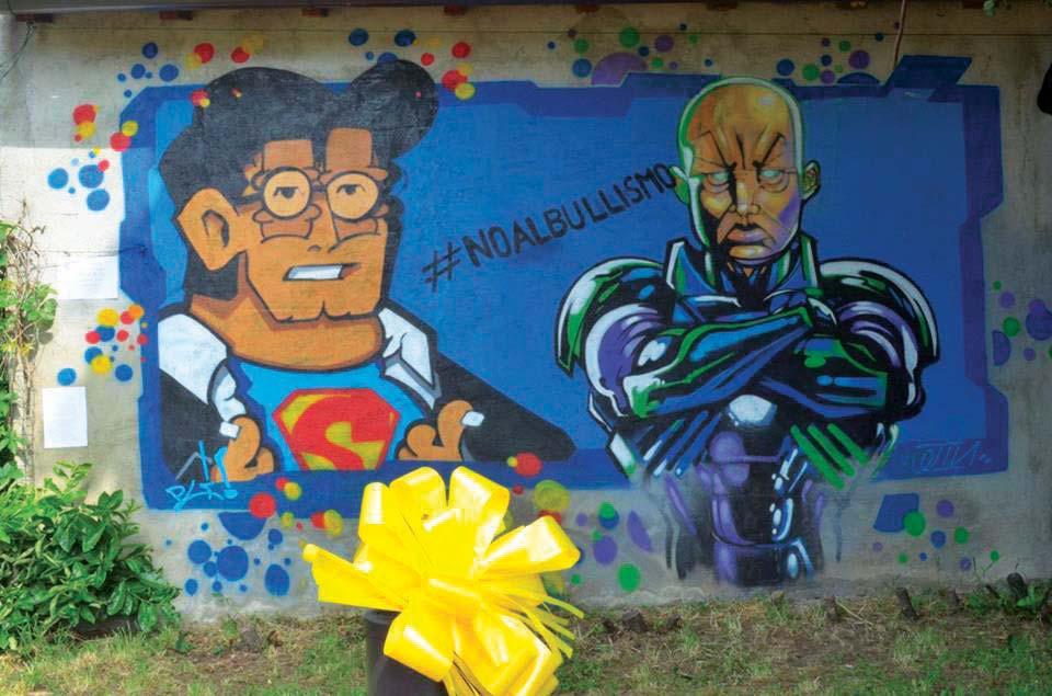 MAGGIO 2019 Murales #NoalBullismo al Parco Gavoni - ACR