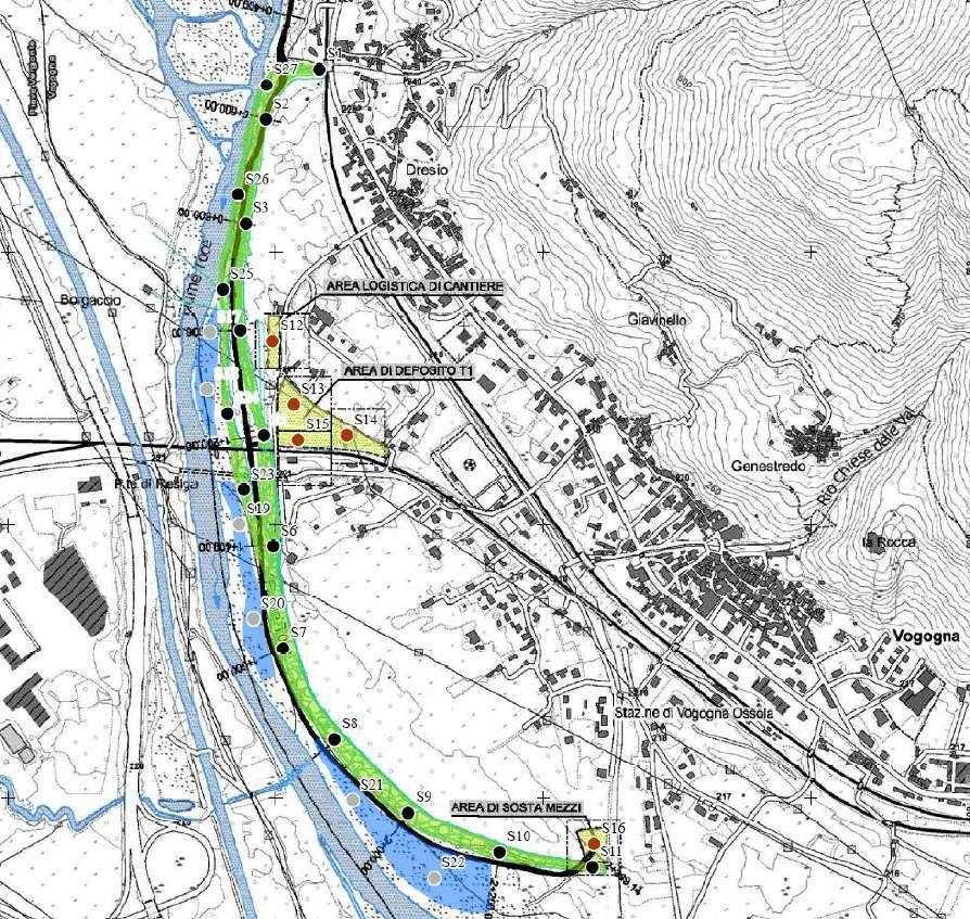 Progetto degli interventi sull argine in sinistra del fiume Toce (Vogogna) Il Piano di caratterizzazione ambientale delle TRS (criteri degli Allegati