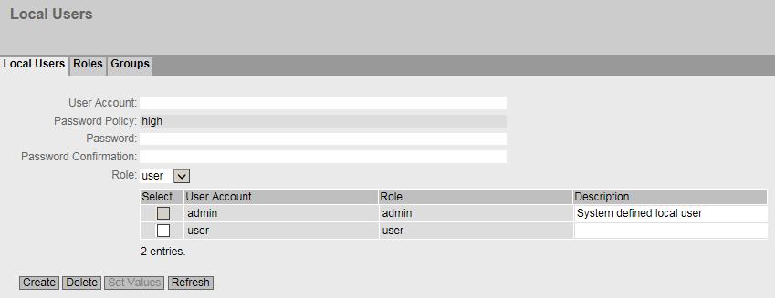 5.7 Il menu "Security" Manuale di