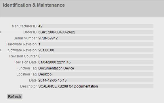 5.3 Il menu "Information" La tabella 2 si divide nelle seguenti colonne: Software Firmware Indica la versione attuale del firmware.