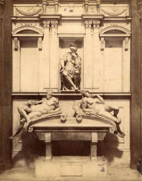 Monumento sepolcrale - Tomba di Lorenzo de' Medici - Michelangelo Buonarroti - Firenze - Chiesa di S.