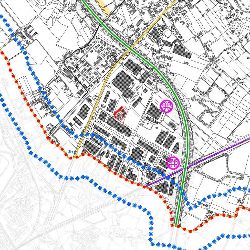 3.2 PIANO DI ASSETTO DEL TERRITORIO PIANO DEGLI INTERVENTI L ambito è attualmente soggetto ad uno Strumento Urbanistico Attuativo vigente che prevede la completa riqualificazione dell area con