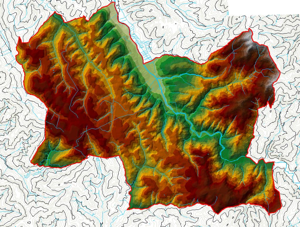 Figura 2 Inquadramento geomorfologico del comune di Tavarnelle Val di Pesa. Il territorio comunale di Tavarnelle Val di Pesa ricade nel Comprensorio di bonifica n.