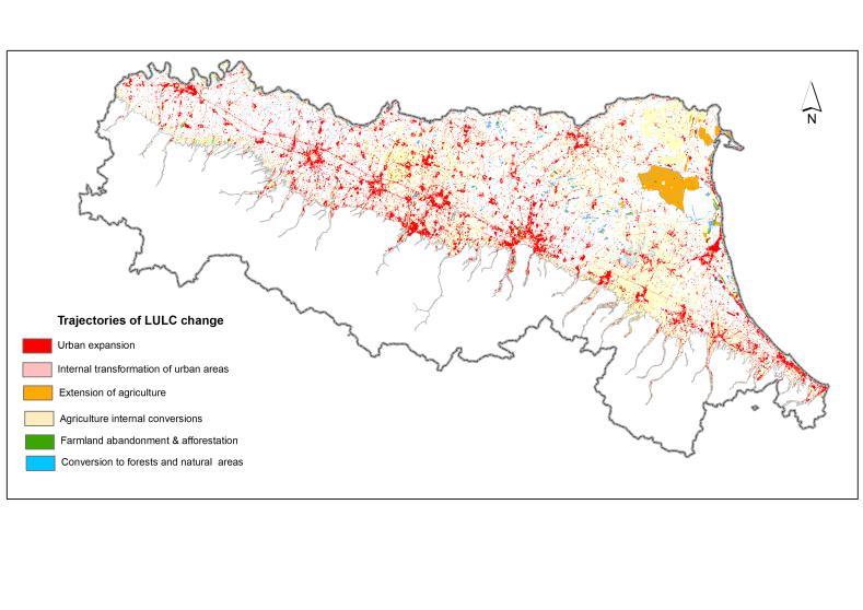 (Salvati et al, 2013) Emilia Romagna, solo pianura