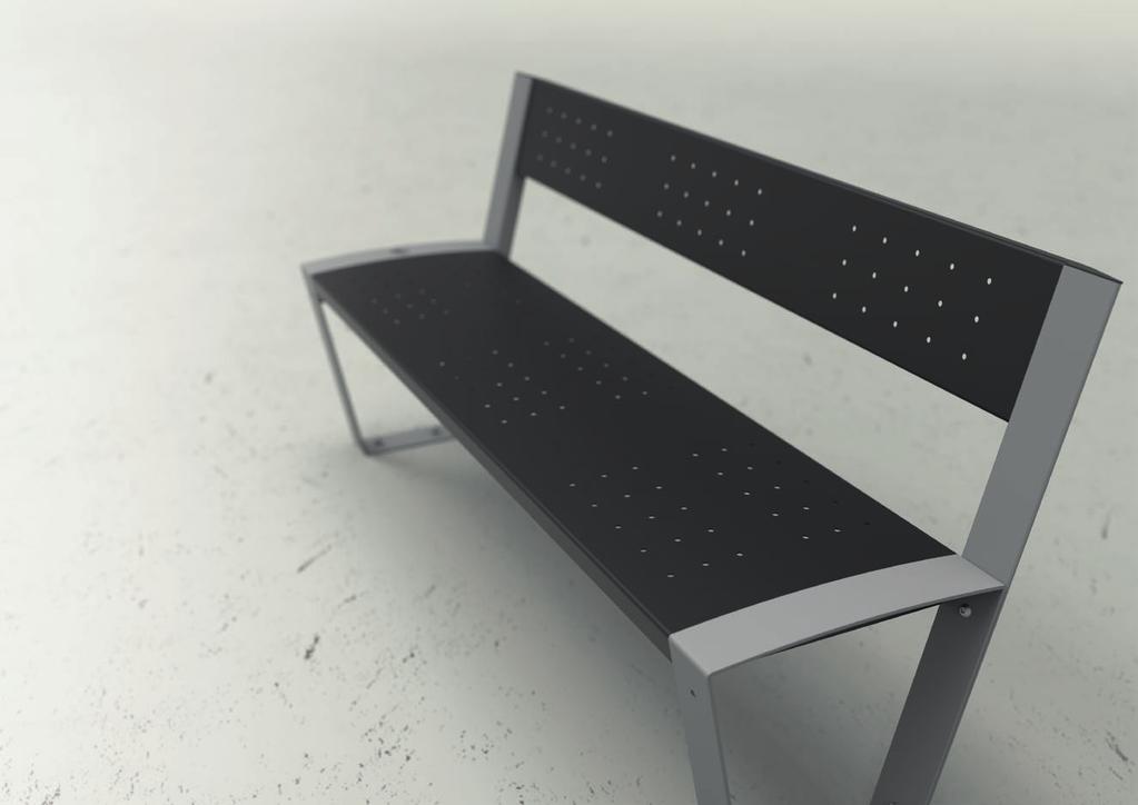 54 S iit 55 Panchina Bench Design by Pfactor Made in Italy DESIGN ERGONOMICO E