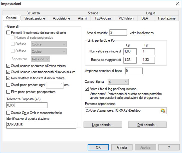 DIVERSE OPZIONI PER LA PERSONALIZZAZIONE DEL