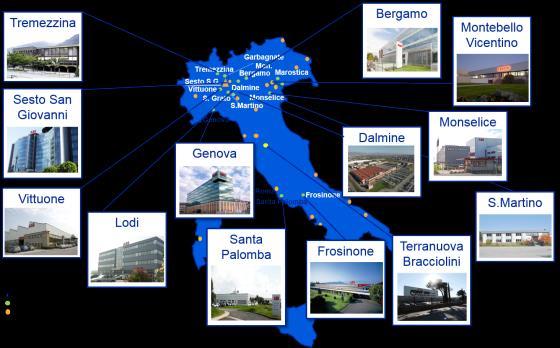Energia e automazione in Italia da oltre un secolo Una forte presenza locale 150 anni di