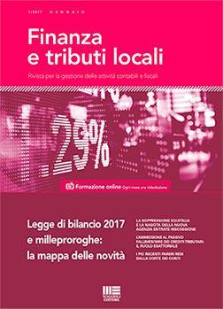 Regioni ed Enti Locali Editore Maggioli Finanza e tributi locali Posseduto dal 2017 Fonde le riviste La finanza locale e Tributi locali e regionali. Dedicato alla fiscalità locale.