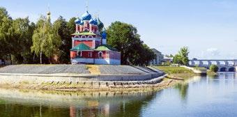 JAROSLAVL Jaroslavl è una delle più antiche e celebri città della Russia e uno dei più grandi porti fluviali; la sua privilegiata posizione sul Volga ne ha favorito lo sviluppo commerciale.