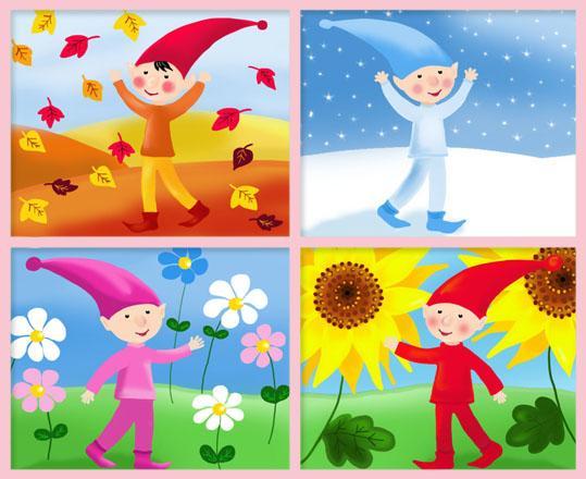 Per quanto riguarda la parte manuale e grafico pittorica,i bambini saranno impegnati nell osservazione e nella scoperta dei colori attraverso il ciclo delle stagioni.