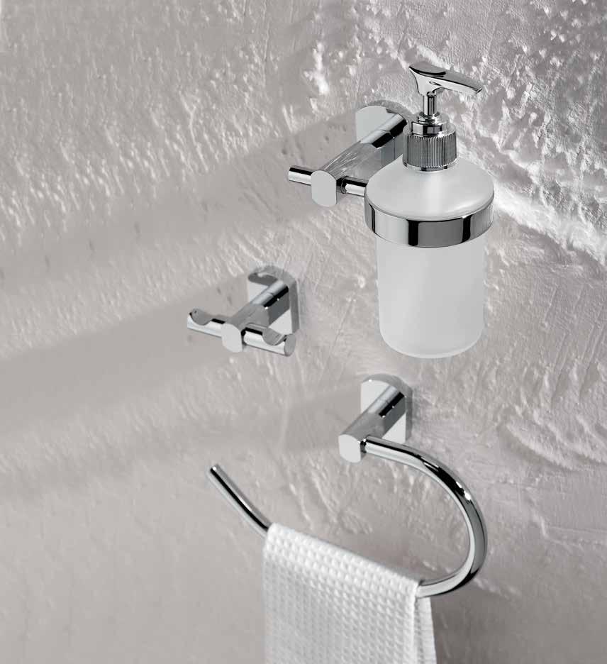 FR 16 Portabicchiere doppio. Double cup holder. FR 10 Soap dish holder.