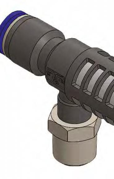 Manuale Prodotti conformi alla direttiva 2002/95/EC Conica gas BSPT ISO 7 da R1/8 a R1/2 teflonata Cilindrica