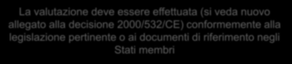 effetti di un allineamento della caratteristica HP14 al regolamento CLP è necessario uno studio supplementare.