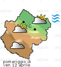 bollettino meteo per la provincia di Forlì-Cesena weather forecast for the Forlì-Cesena province costa coast Temp MAX 19 C 15 C 14 C Pioggia Rain 0mm 0mm 2mm Vento Wind 39km/h 27km/h 28km/h costa