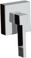 wall spout mm 225 6607 Batteria per bidet 3 fori