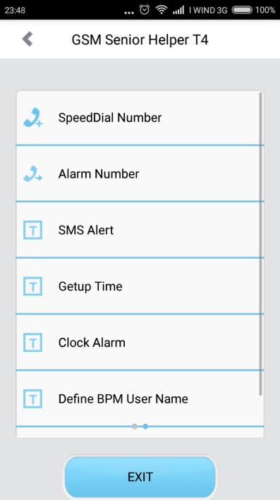 Inquiry T4 status = controllo stato del sistema - Inquiry clock alarm = controllo orari sveglie - Inquiry speed dial numbers = controllo numeri di chiamata rapida - Inquiry alarm numbers = controllo