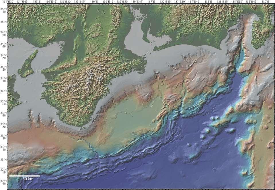 Prisma di accrezione dle Nankai