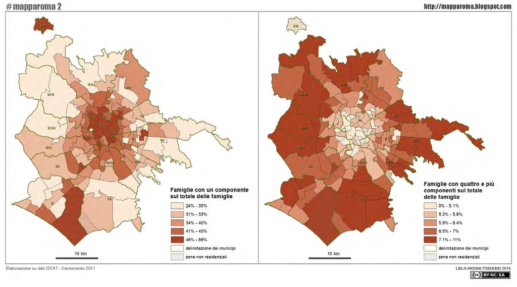 3. FAMIGLIE % di famiglie con un solo componente S.