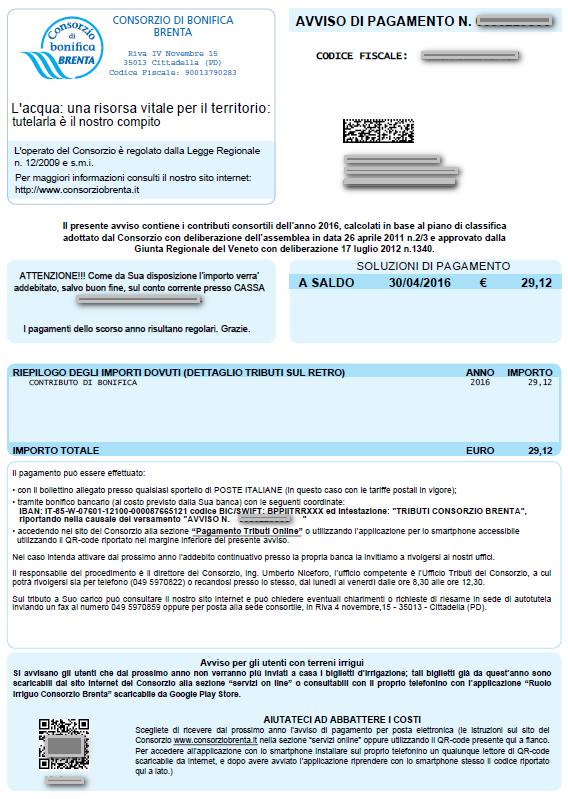 13/2012 e possono essere pagati per importi maggiori di 100 euro in due rate con scadenza 30 aprile e 10 settembre mentre per importi fino a 100 euro in un unica rata Il contributo deriva dal riparto