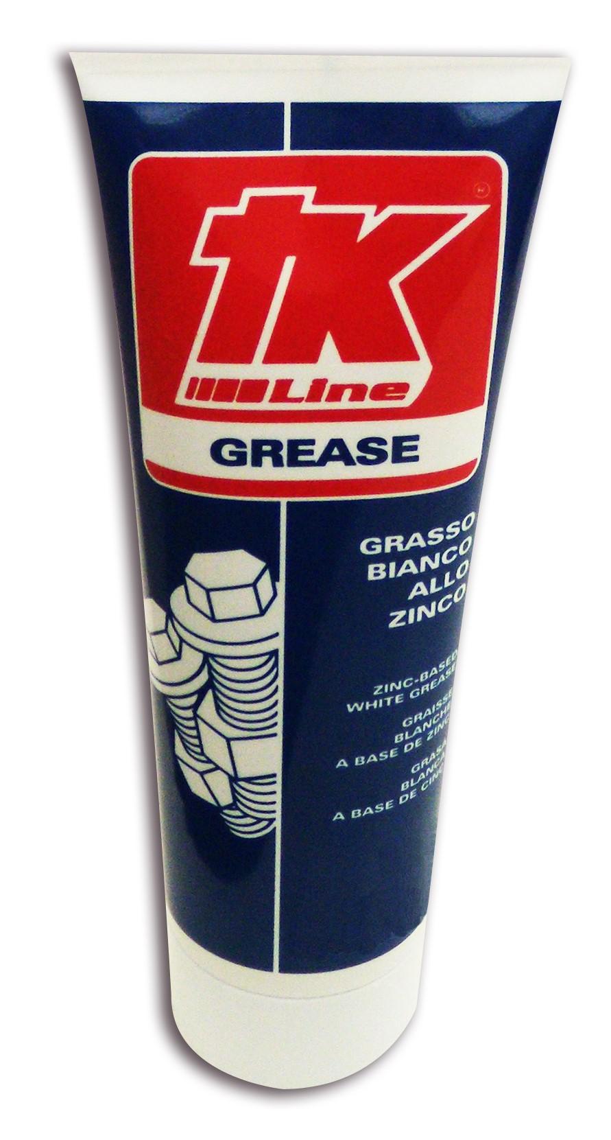 Zinc Based White Grease Highly Raccomended to Lubricate and Avoid Locking in Machinery and Equipment Operating Under the Action of Water Grasso a base di zinco bianco