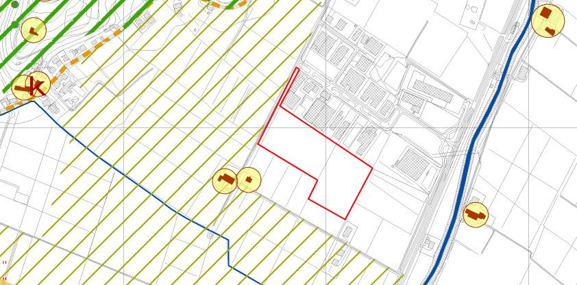 Vincoli e della pianificazione territoriale nessun elemento interessante l ambito