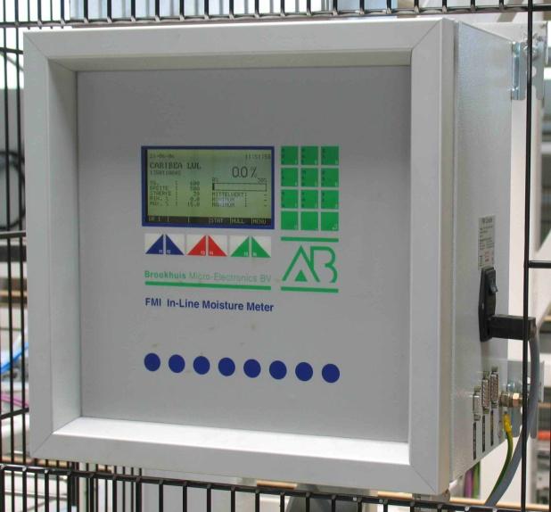 FMI Misuratore d umidità del legno pannello di controllo La centralina contiene un esteso programma Software.