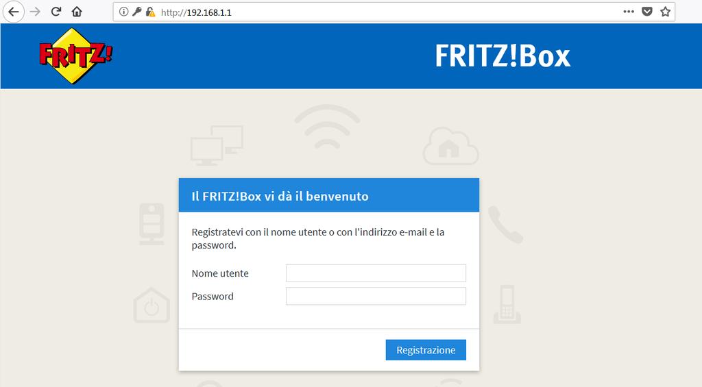 Manuale interfaccia utente FRITZ!Box 7430 In questo manuale vengono descritte le principali funzionalità che possono essere visualizzate e modificate accedendo al router FRITZ!