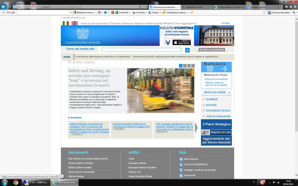 Scheda di adesione on line su www.assind.vi.