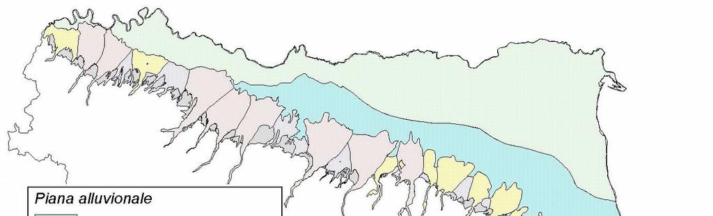 Figura 2.1 - Distribuzione dei corpi idrici sotterranei del Piano di Tutela delle Acque 3.