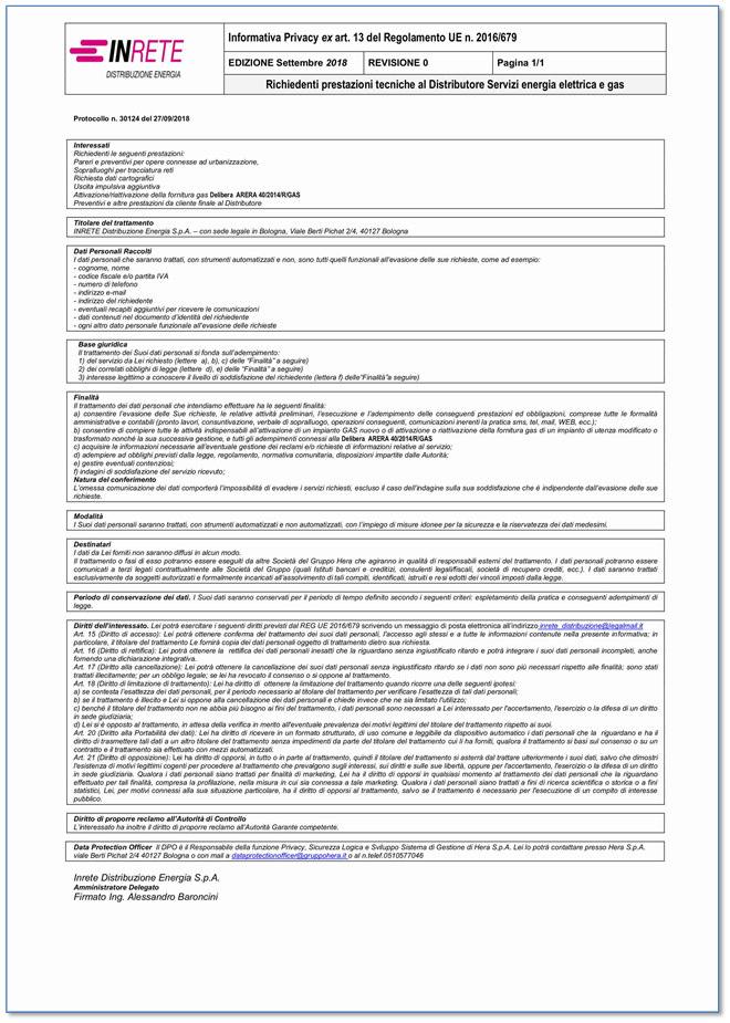 Fac-simile richiesta dati cartografici pagina 2