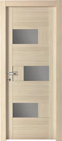 door. The door profile is the essential element for the construction of assembled door panels.