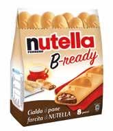 al litro euro 1,64 10,79 B-READY NUTELLA FERRERO x8-152 g anziché