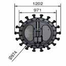 Programma di fornitura per il centraggio tubi Typ Peso DE max DI min Lunghezza totale massima HPC Clamp 6-10 Manuale 19 kg 10 6 843 mm HPC Clamp 10-16 Manuale 82 kg 16 10 1484 mm HPC Clamp 14-20