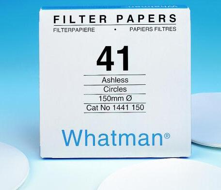 quantitativi Whatman sono progettati per le analisi gravimetriche e per la preparazione di campioni per le analisi strumentali. Di tipo senza cenere (massimo contenuto di ceneri pari a 0,007%).