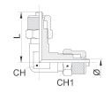 Raccordo a L intermedio Elbow connector Code Ø L CH CH1 Gr L155427NI 4/2,7 20 9 9 14,0 L15553NI 5/3 18 9 9 15,0 L15564NI 6/4 18,5 9 12 21,0 L15586NI 8/6 22,5 10 14 29,0 L155108NI 10/8 24 11 16 37,0