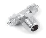 RACCORDI A CALZAMENTO / TOUCH FITTINGS Raccordo a L girevole maschio cilindrico con OR Swivel elbow male adapter with OR (parallel) Code Ø F P L L1 CH CH1 CH2 Gr C155G1864NI 6/4 1/8 6,0 22,0 23,0 9