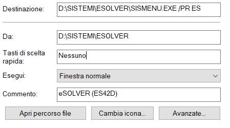 6 - Configurare il DISPOSITIVO DI FIRMA Premere il tasto destro del mouse sull icona di esolver, selezionare la voce Proprietà, prendere nota delle ultime