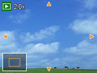 Impostare la fotocamera sulla modalità Riproduzione 2. Premere la levetta della zoom [W]. Si apre la schermata delle miniature. 3.