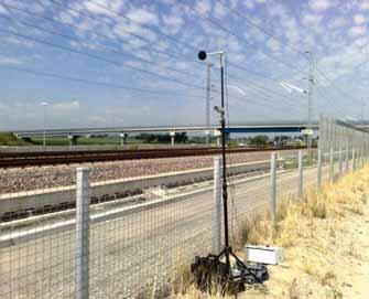 MONITORAGGIO FERROVIARIO ESEMPIO DI REPORT DI MISURE FONOMETRICHE DI CARATTERIZZAZIONE DELLA SORGENTE FERROVIARIA (TRATTA ALTA VELOCITÀ MI-BO) TIME HISTORY 1/32 sec 70 db 60 Transito T5 - RTAEvent -