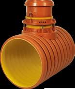 Disponibile per allacci di diametro esterno DN/OD 160mm o di diametro interno DN/ ID 200mm su tubazioni/pozzetti di diametri interni
