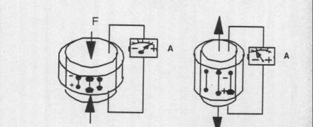 Sensori Piezoelettrici Effetto Piezoelettrico (Pierre & Jacques Curie, 188) Fenomeno fisico per cui, sottoponendo a sollecitazioni