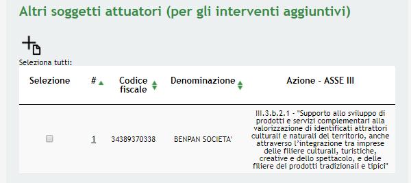 Figura 15 Altri soggetti attuatori non appartenenti al partenariato