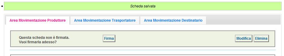 Indicare l impianto a cui destinare il rifiuto selezionandolo tra i recenti dall apposito menù a tendina, effettuando una ricerca in anagrafica SISTRI mediante il tasto Aggiungi da ricerca in