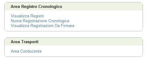 ANNULLARE UNA REGISTRAZIONE CRONOLOGICA Selezionare il collegamento Visualizza Registri ; Cliccare sul