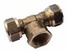 RACCORDI A COMPRESSIONE CON OGIVA IN OTTONE CERTIFICATI GASTEC-KIWA BRASS RING COMPRESSION FITTINGS GASTEC-KIWA CERTIFICATED 1N00 