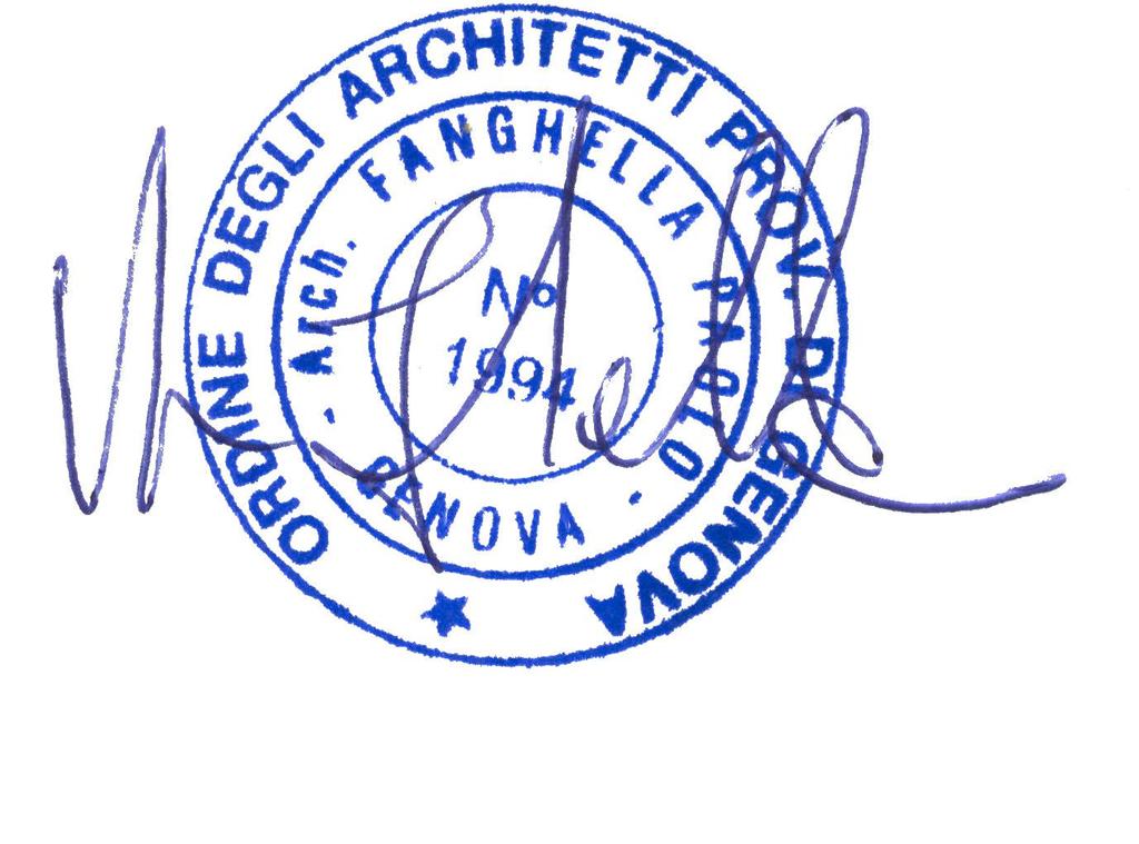 Studio Dott. Arch. Paolo Fanghella Ph.D Iscritto nell elenco dei Consulenti Tecnici (civile) e dei Periti (penale) del Tribunale di Genova Abilitato D.lgs.