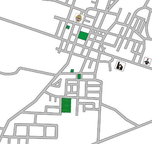 Mappe aree di accoglienza e di attesa NOVI DI MODENA Parco della Resistenza Via C.Zoldi Palestra M.