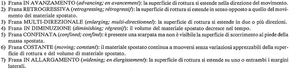 7) CLASSIFICAZIONE DELLA