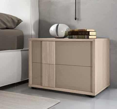 Noce tabacco Cassetti / Drawers NO